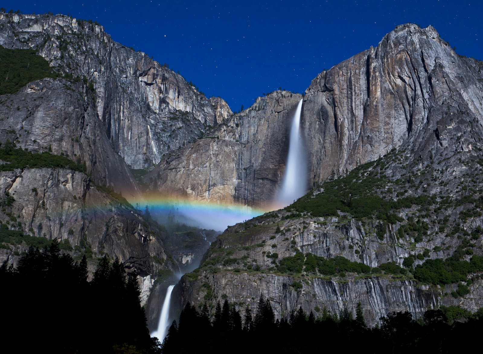The Moonbow of Yosemite Falls